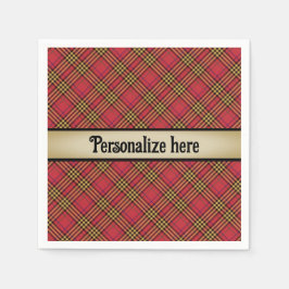 A Wee Dram of Scotch Serviette