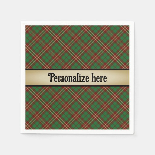 A Wee Dram of Scotch Serviette (Vorderseite)