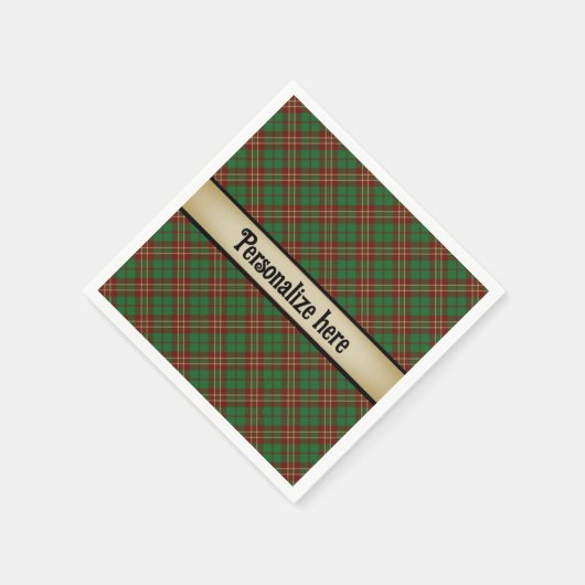 A Wee Dram of Scotch Serviette (Ecke)