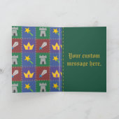 A Wee One's Fantasy Quilt Greeting Card Karte (Innenseite)