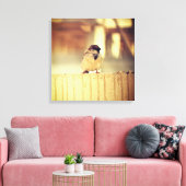 A Wee Sparrow Leinwanddruck (Insitu (Wohnzimmer))