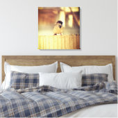 A Wee Sparrow Leinwanddruck (Insitu (Schlafzimmer))