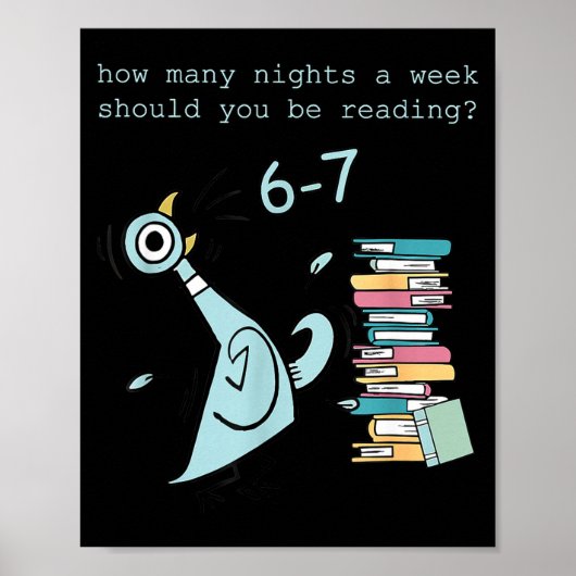 A Week Should You Be Reading 67 Teacher Poster (Vorne)