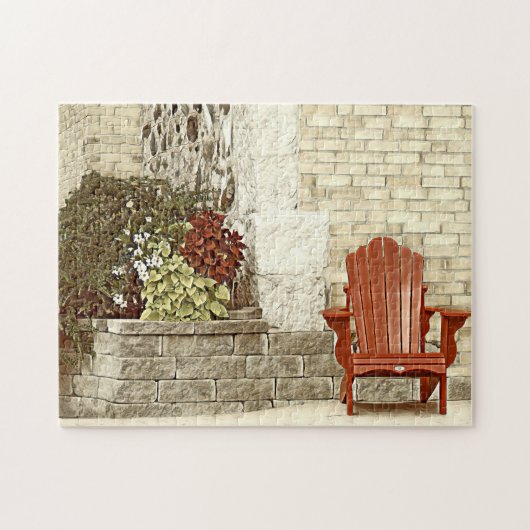 A Welcoming Muskoka Chair - Puzzle (Horizontal)