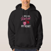 A Welder Melted My Heart Skilled Ironworker Const Hoodie (Vorderseite)