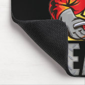 A Welder Melted My Heart Valentine Wife Girlfriend Mousepad (Ecke)