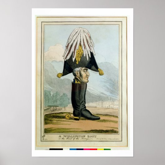 A Wellington Boot - or the Head of the Armye, Poster (Vorne)