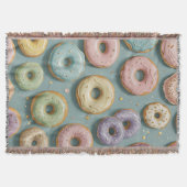A Whimsical Pastel Donut Dream Decke (Vorderseite)