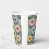 A Whimsical Pastel Donut Dream Pappbecher (Rechts)