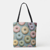 A Whimsical Pastel Donut Dream Tasche (Rückseite)