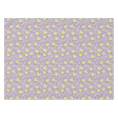 A Whimsical Tiny Yellow And White Roses Tischdecke (Vorderseite (Horizontal))