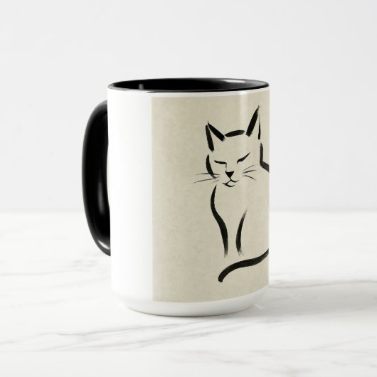 “A Whisper from the Heart” Tasse (Vorderseite Links)