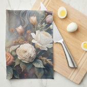 A White Horse  Geschirrtuch (Viertel Falte)