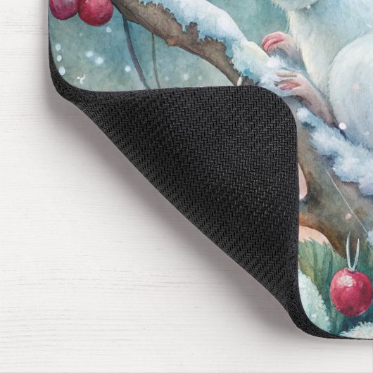 A White Squirrel Mousepad (Ecke)