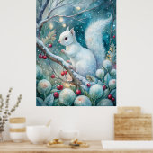 A White Squirrel Poster (Küche)