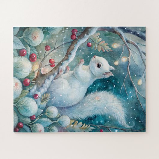 A White Squirrel Puzzle (Horizontal)