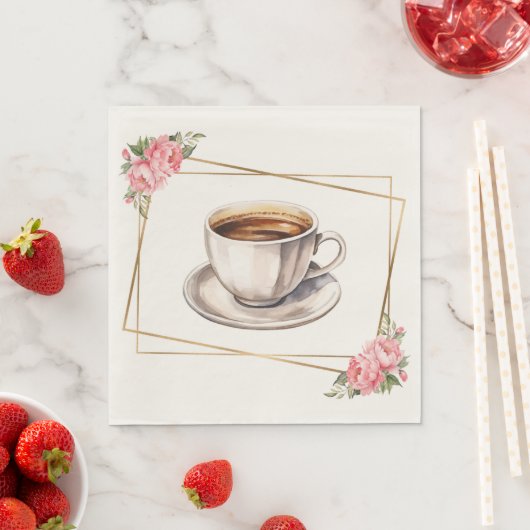 A Whole Latte Love Paper Napkin Serviette (Beispiel)