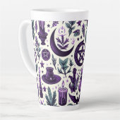 A Wiccan Pattern 1 Milchtasse (Linke Ecke)