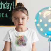 A Wild Five - Cat Girl Birthday T - Shirt