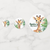 A Wild One Safari Baby Shower African Jungle Green Konfetti (Vorderseiten)