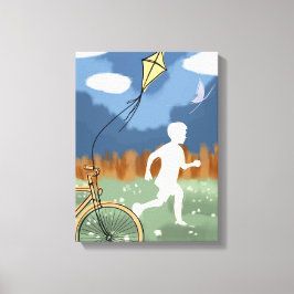 A Wing Ahead II – Childhood Freedom & Play Leinwanddruck