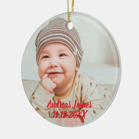 A Winter Wonderland: Your Baby's First Christmas Keramik Ornament (Links)