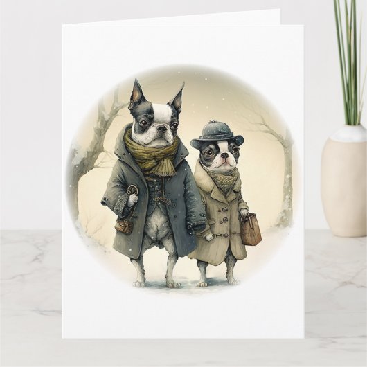 A Winters Walk Karte (Vorderseite)