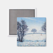 A Winters Walk Magnet (Vorderseite/Rückseite)