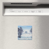 A Winters Walk Magnet (In Situ (Geschirrspüler))