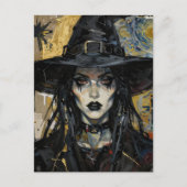 A Witch  Postkarte (Vorderseite)