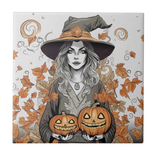 A witch's love fliese (Vorderseite)