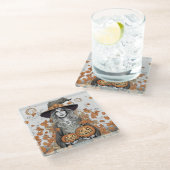 A witch's love glasuntersetzer (Schrägansicht)