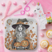 A witch's love pappteller (Party)