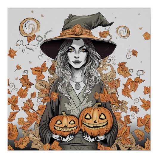 A witch's love poster (Vorderseite)