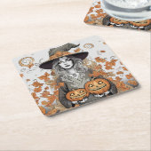 A witch's love rechteckiger pappuntersetzer (angewinkelt)