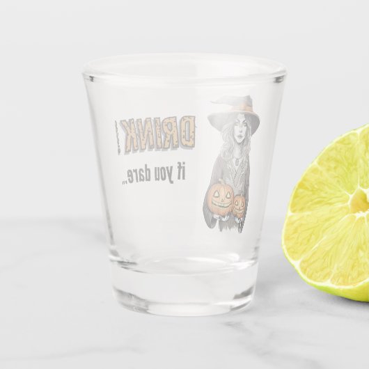 A witch's love schnapsglas (Rückseite)