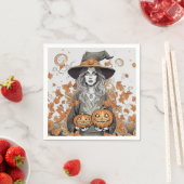 A witch's love serviette (Beispiel)