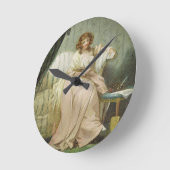 A Woman Called Anne, the Artist's Wife, c.1790-180 Runde Wanduhr (Winkel)