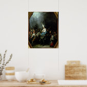 A Woman Damned by The Inquisition Poster (Küche)