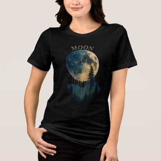 A wonderful and beautiful shirt for moon lovers. (Vorderseite)