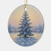 A wonderful Monet-style Christmas tree Keramik Ornament (Links)