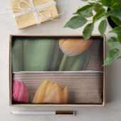 A Wood and Tulip Series Design #4 Seidenpapier (Geschenk)