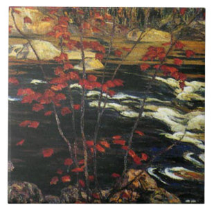 A. Y. Jackson - Red Maple Fliese