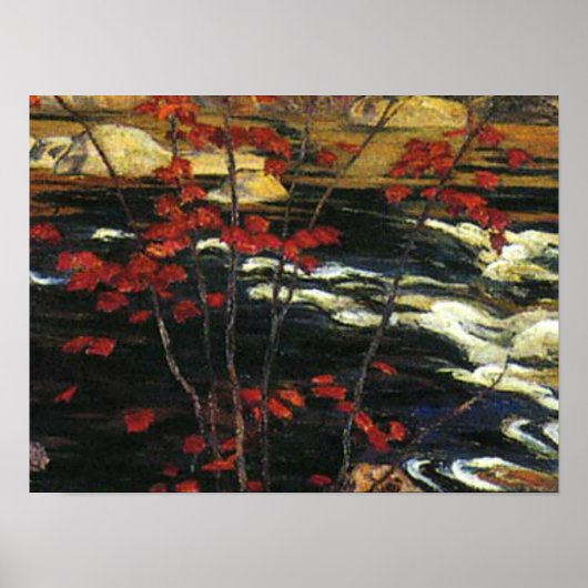 A. Y. Jackson - Red Maple Poster (Vorne)