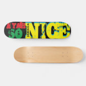 A YAH SO SCHÖN 7 3/4" Skateboard Deck (Horizontal)