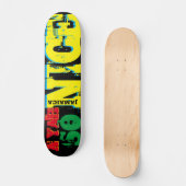 A YAH SO SCHÖN 7 3/4" Skateboard Deck (Vorderseite)