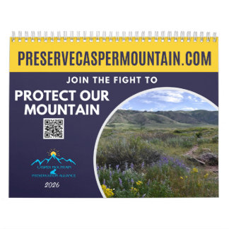 A Year at the Foot of Casper Mountain Calendar Kalender