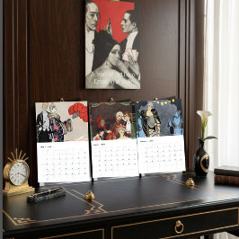 A Year of Art Deco Emotion & Style | 1920s Fashion Kalender