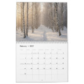 A YEAR OF BEAUTIFUL SEASONS　Nature Landscape Kalender (Feb 2027)