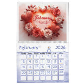 A Year of Celebrations – Illustrated Wall Calendar Kalender (Feb 2026)